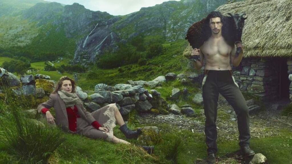 Wild Irish Rose shoot for American Vogue, 2013. Photograph: Annie Leibovitz/Contact Press Images. Originally photographed for Vogue