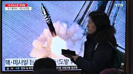 North Korea fires ballistic missile towards sea, South Korea says