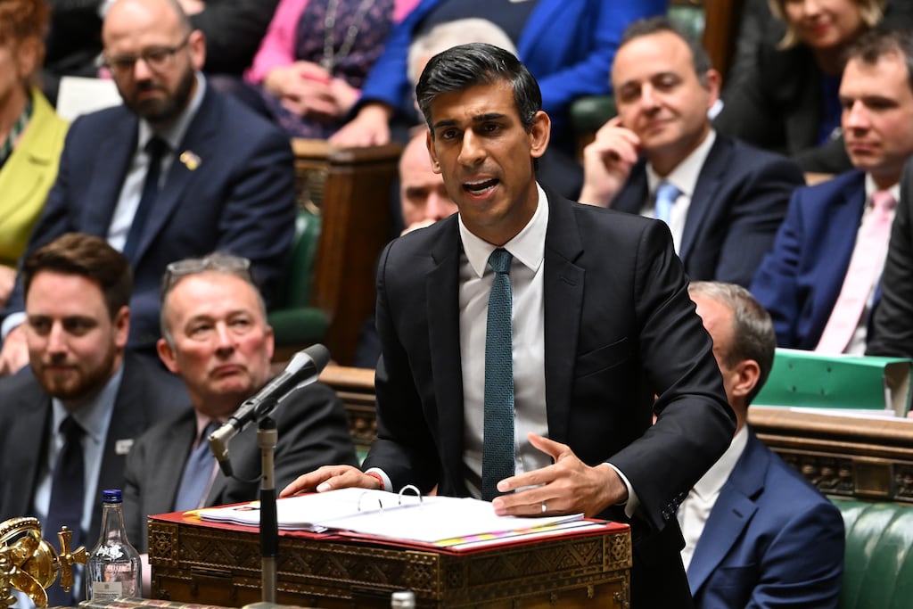Britain's new prime minister, Rishi Sunak. 'His virtue isn’t competence. It is rectitude.' Photograph: Jessica Taylor/UK Parliament/PA