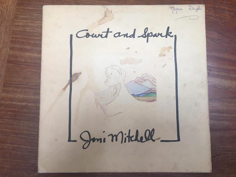 Maria Doyle Kennedy’s 40-year-old copy of Joni Mitchell’s Court and Spark