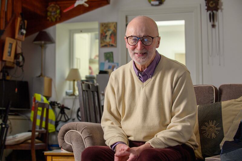 Ex-Army lieutenant Dónal de Róiste pictured at his home in Cork city.
Photograph: Daragh McSweeney/Provision