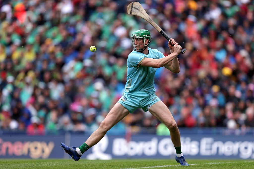 Limerick goalkeeper Nickie Quaid during the 2023 All-Ireland senior hurling final. Photograph: Laszlo Geczo/Inpho