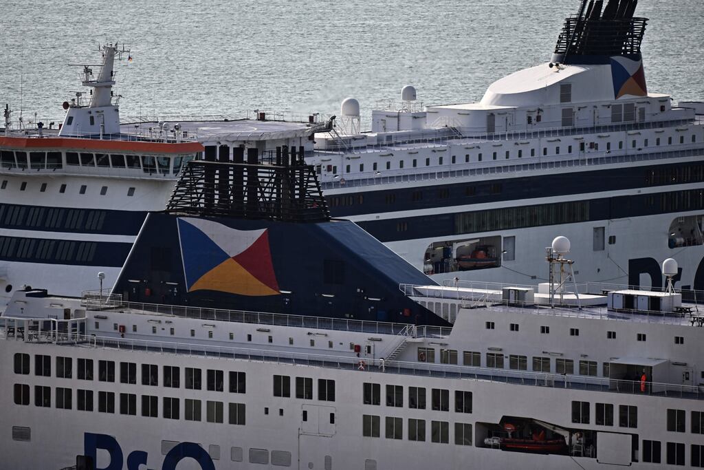 DP World, which is ultimately owned by the Dubai royal family, said in March that firing 786 P&O seafarers and replacing them with much cheaper agency workers was the only way to ensure the 'future viability' of the historic ferry business. Photograph: Ben Stansall/AFP