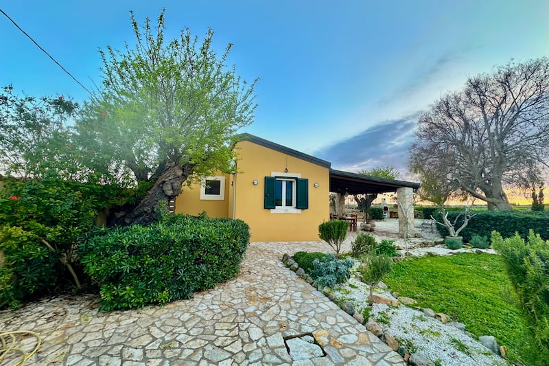 A renovated one-bedroom home in Sicily