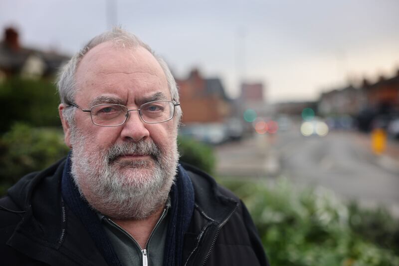 Retired social worker Barry Cullen, author of the book The Harm Done, pictured near his home in Dublin. Photograph: Dara Mac Dónaill
