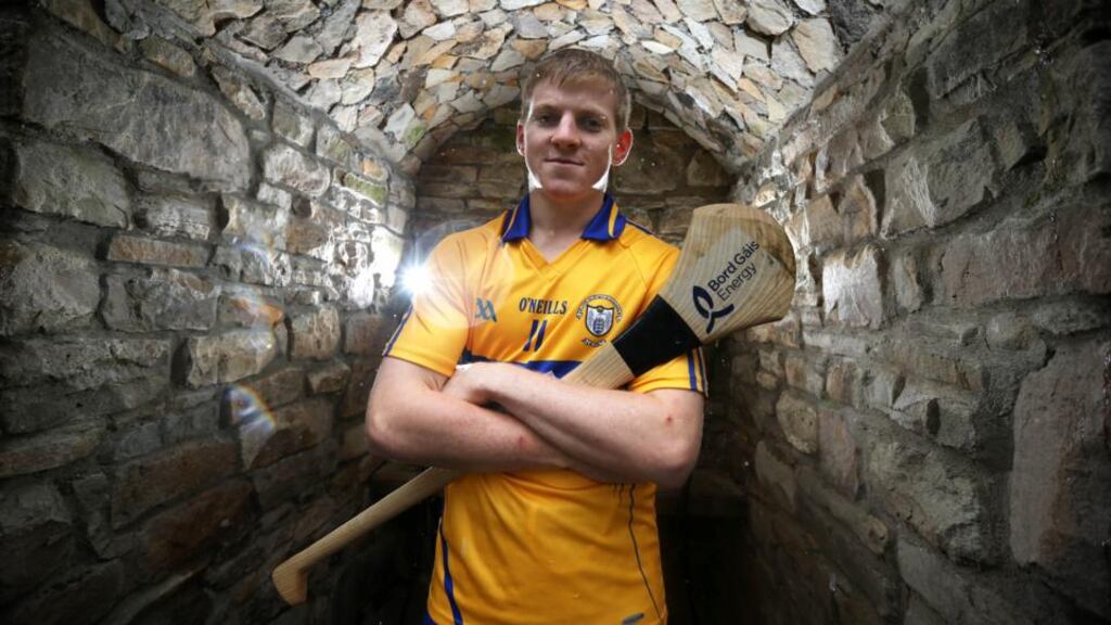Podge Collins has quickly become the nodal point for much of the Clare hurlers’ best attacking work. Photograph: Cathal Noonan/Inpho