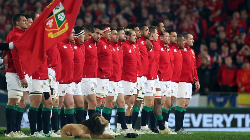 The Lions are due to tour South Africa in the summer. Photograph: Billy Stickland/Inpho