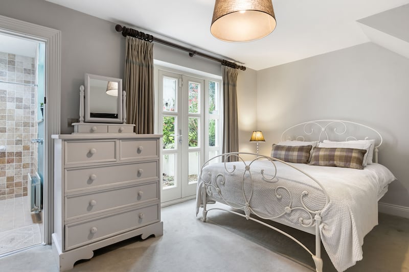 The property has two bedrooms