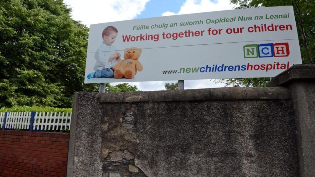 The site of the proposed national children’s hospital, at St James’s Hospital, Dublin. Photograph: Eric Luke / The Irish Times