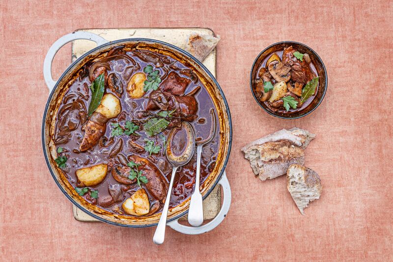 Classic chicken chasseur. Photograph: Harry Weir