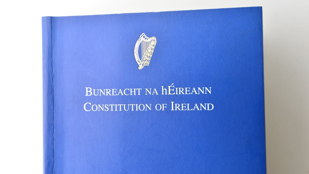 Article 17.2 of the Constitution provides that the Dáil shall not appropriate public money for any purpose unless the Government has first recommended that purpose to the Dáil by a Money Message signed by the Taoiseach. Photograph: Alan Betson