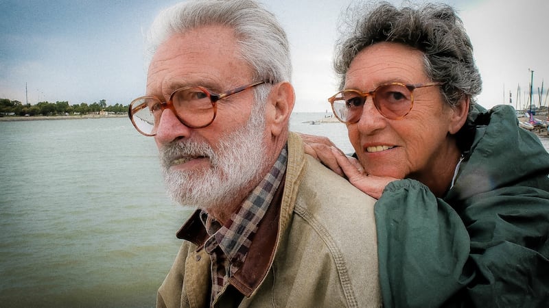 Stephen and Solange Joyce in La Rochelle, France. Photograph: Alastair Miller