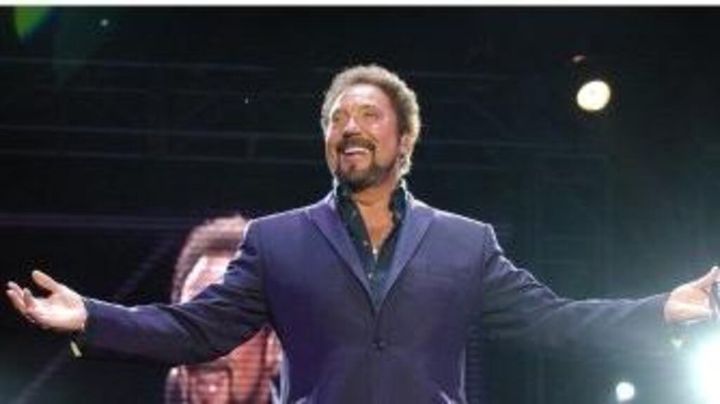 British entertainer Tom Jones