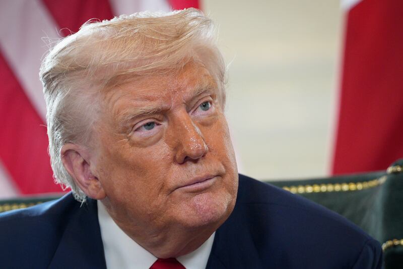 While tariffs in the short term will improve the US’s trade balance, they will come at the expense of higher prices domestically. Photograph: Christopher Furlong/ Getty Images)