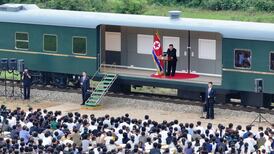 North Korea’s Kim Jong-un says flood victims will be brought to capital after rejecting outside help