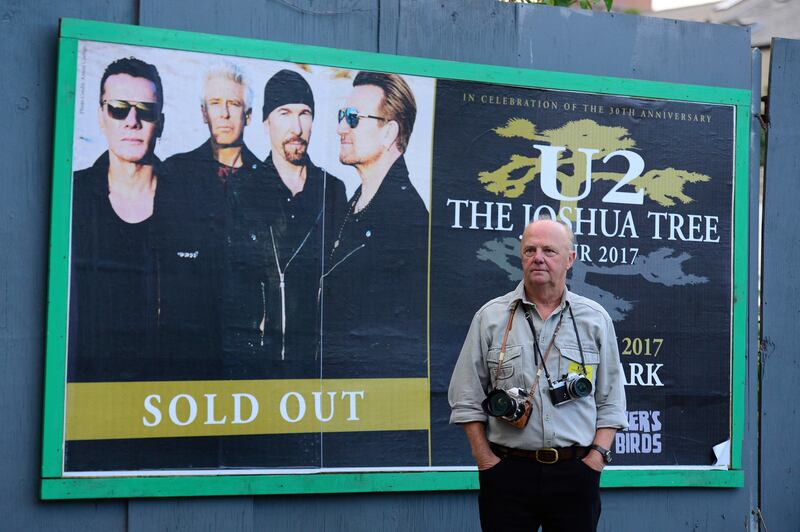 U2 at Croke Park: Eric Luke has photographed the band play The Joshua Tree at the Dublin stadium both times around, in 1987 and 2017. Photograph: Cyril Byrne
