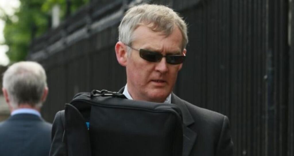 Private investigator Michael J Gaynor of Beatty Grove, Celbridge, Co Kildare pictured in July after he appeared before the Dublin District Court on charges of breaking data protection legislation. Photograph: Collins Courts