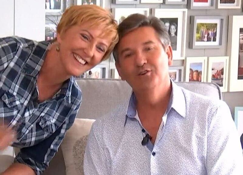 Majella and Daniel O’Donnell: was it real or just a Zomm call. Photograph: TG4
