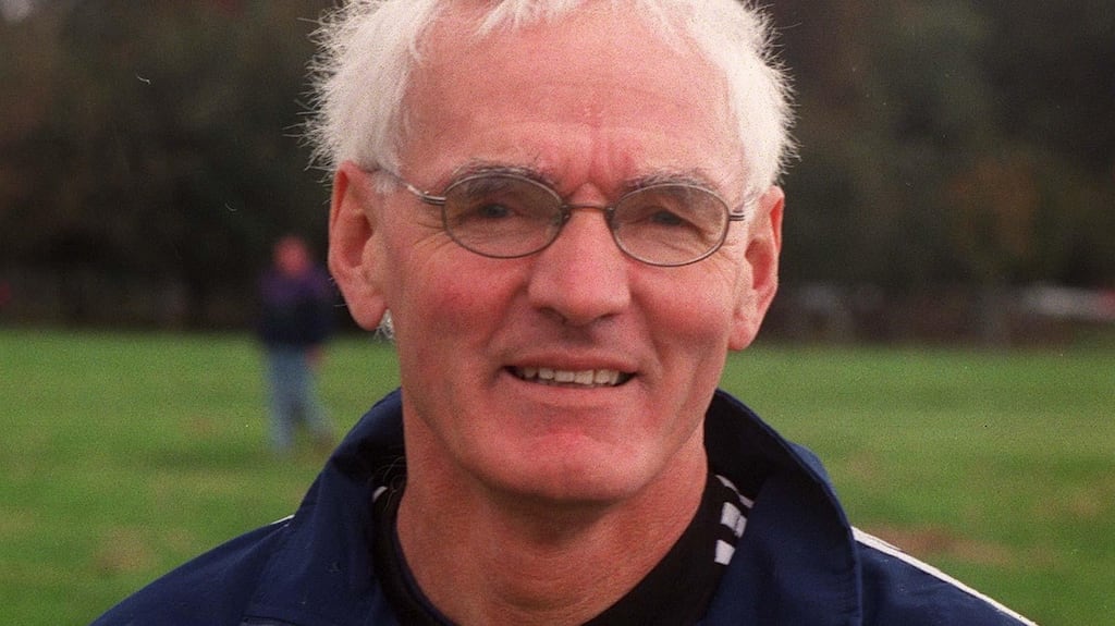 Noel Carroll in October 1998, shortly before his sudden death. Photograph: Ron McGarry/Sportsfile
