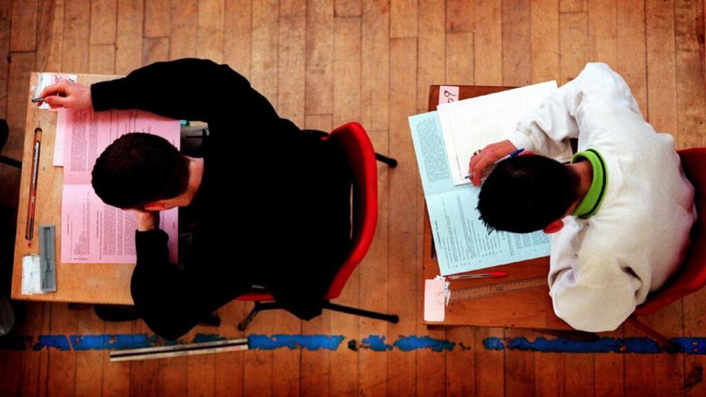 The number of students sitting the Leaving Certificate will grow from 52,000 last year to 54,000 this year. Photograph: Bryan O’Brien