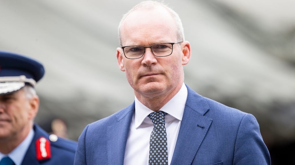Simon Coveney is the first minister for foreign affairs from a state with a seat on the UN council  to visit Kyiv since the war began. Photograph: Tom Honan