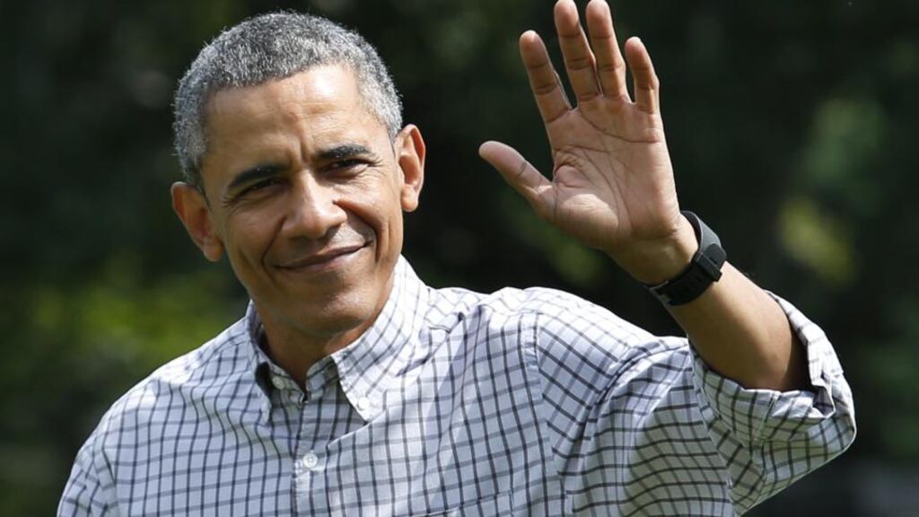 US president Barack Obama: why have the human consequences of economic troubles been muted? The main answer is that Puerto Rico is part of the US fiscal union. Photograph: Uri Gripas/AFP/Getty Images