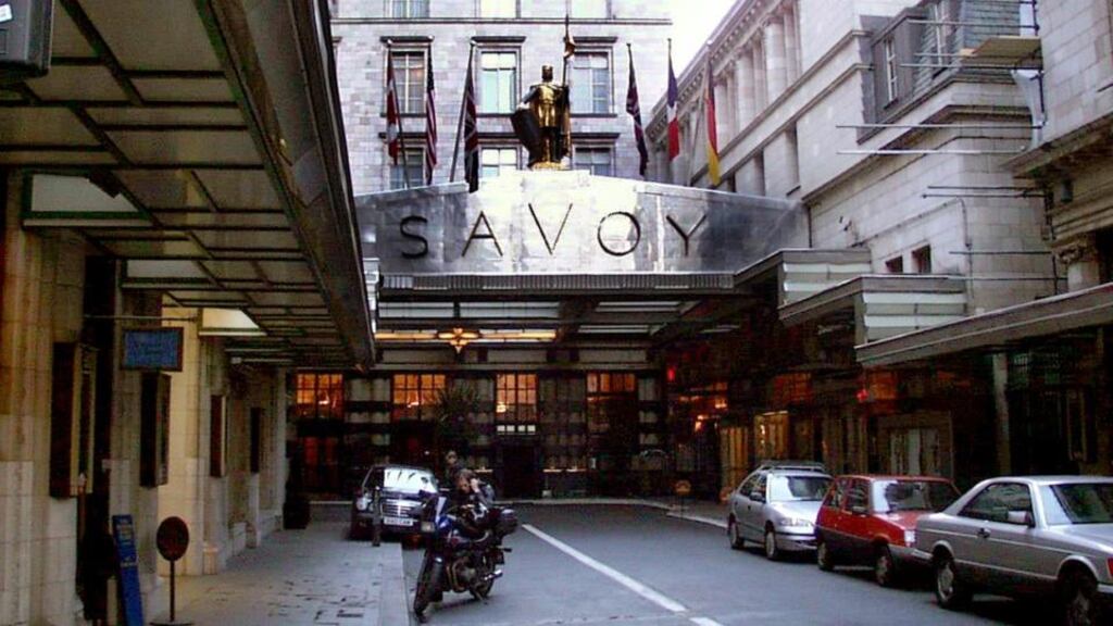 The savoy hotel, London: AIB is reported to have teamed up with Spanish bank Santander to acquire a £70 million loan relating to the hotel.