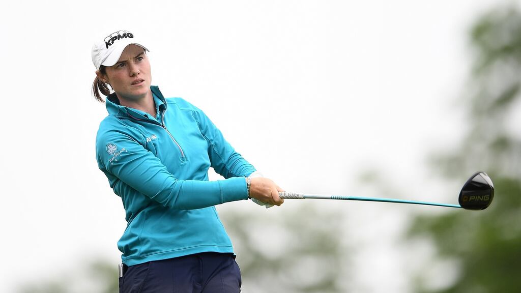 Leona Maguire finished tied for fourth in Australia. Photograph: Stacy Revere/Getty