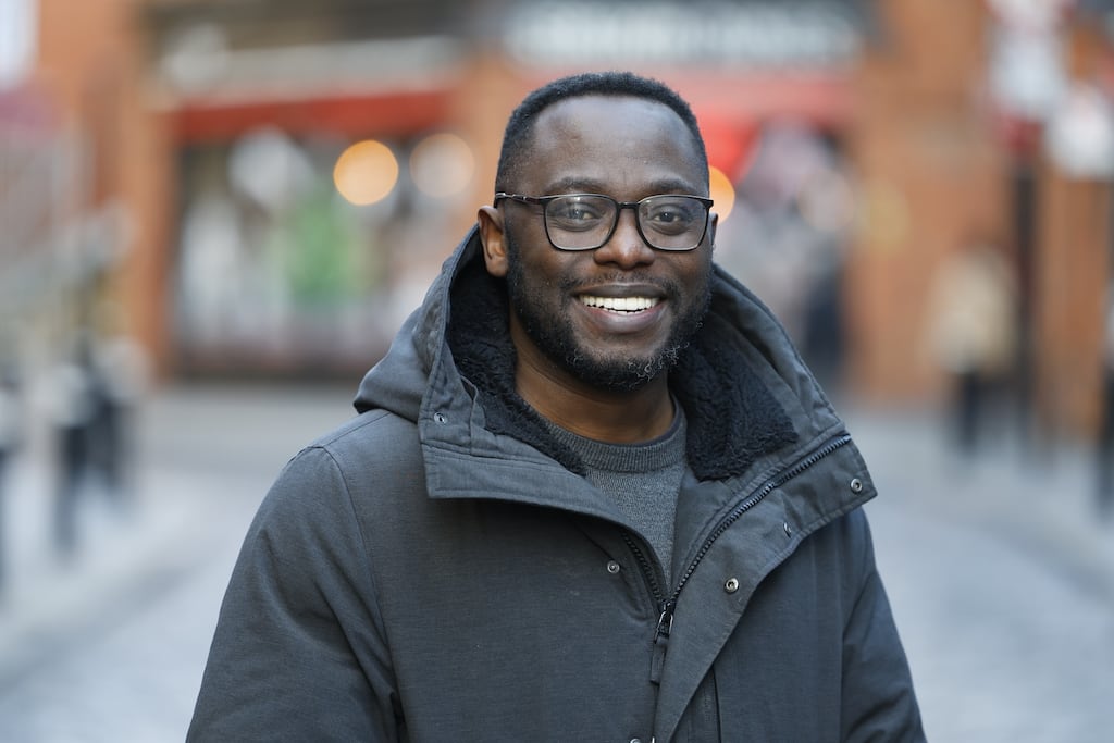 Segun Akano: 'One of the most generous nations in the world is Ireland, and my experiences have been good.' Photograph: Nick Bradshaw