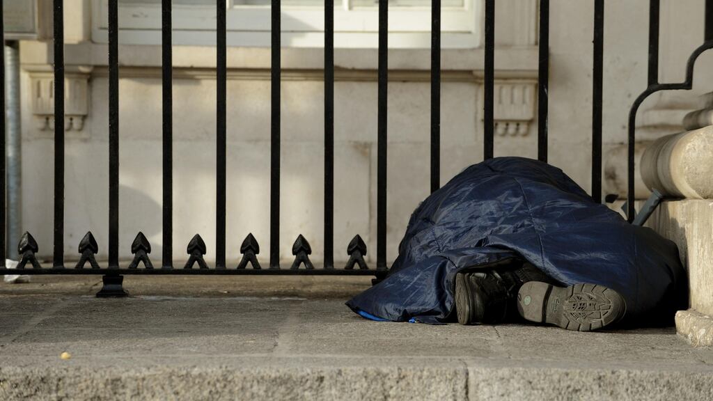 The latest figures show there were 1,037 homeless families with 2,121 child dependants in the State in April. Photograph: Aidan Crawley