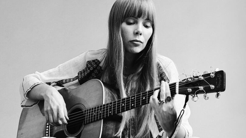 Joni Mitchell in 1968. Photograph: Jack Robinson/Getty