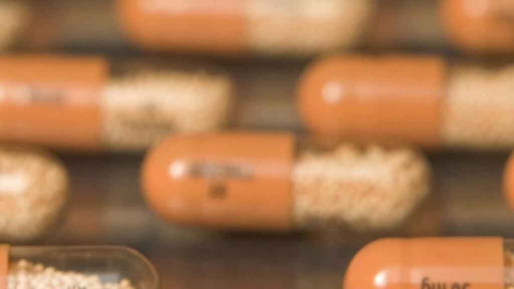 The percentage increase in profit excluding some items this year will be in the mid to high teens because the company sees benefits from its cost cutting, Shire said. Photograph: JB Reed/Bloomberg News.