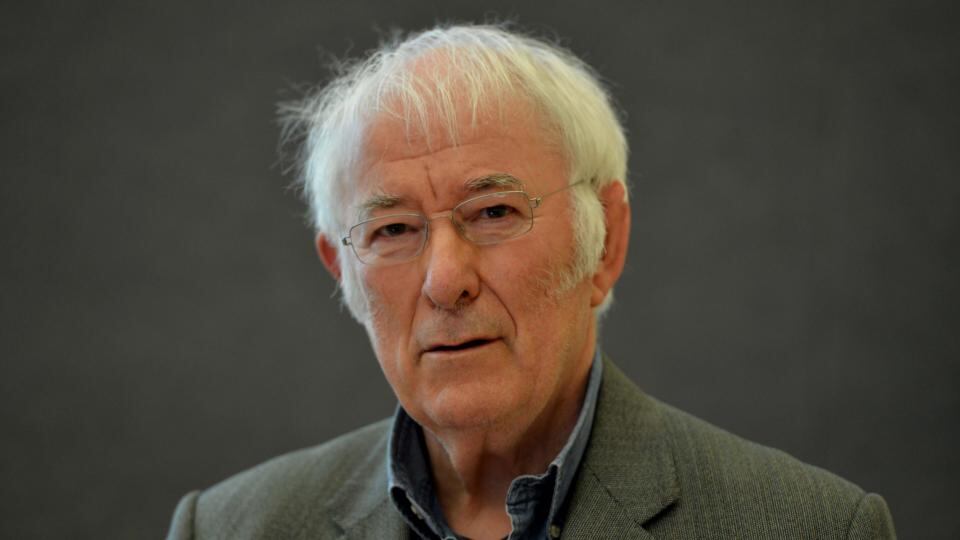 Seamus Heaney speaking at Aosdana General Assembly in The Royal Hospital Kilmainham Dublin earlier this year. Photograph: David Sleator/The Irish Times.