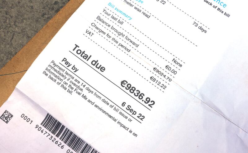 The Poppy Fields cafe's latest electricity bill shocked the owner.
Photograph: Dara Mac Dónaill