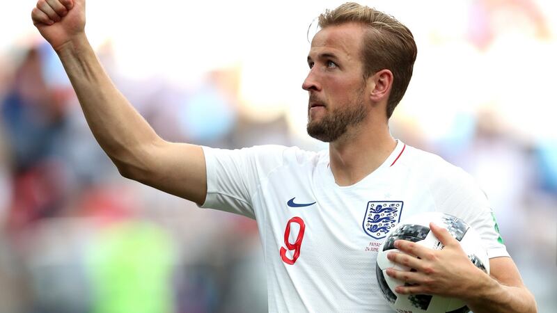 Harry Kane’s hat-trick against Panama means he leads the race for the Golden Boot with five. Photograph: Alex Morton/Getty