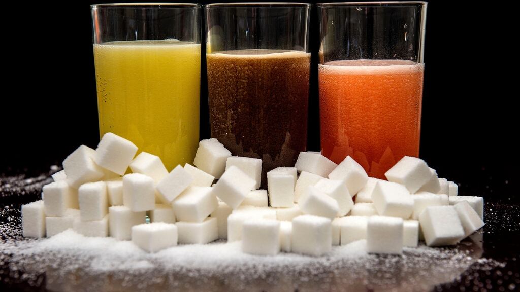 A selection of sugary drinks. Photograph: Anthony Devlin/PA Wire