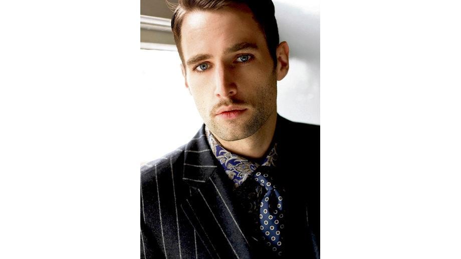 Three-piece suit (€549) by Paul Costelloe at Berwin Berwin, House of Fraser; shirt (€190) by Ted Baker From House of Fraser; tie (€45) by Paul Costelloe at Berwin Berwin