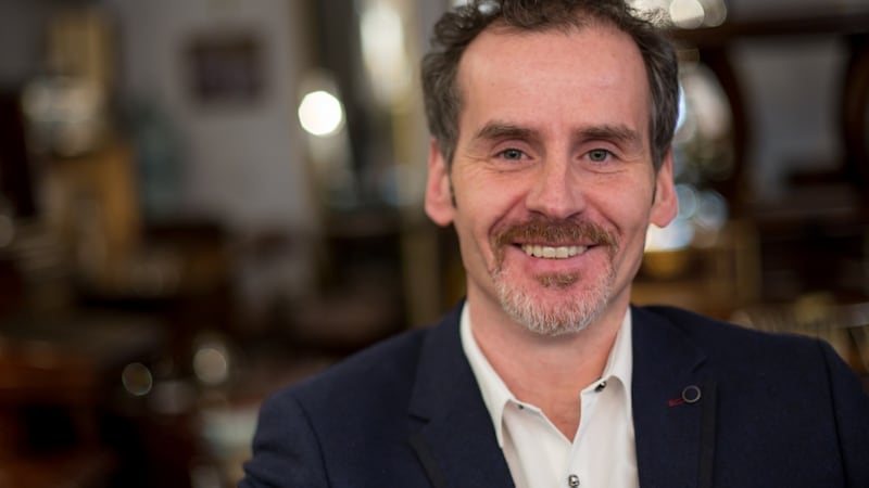 Niall Mullen, antiques dealer, Francis St, Dublin