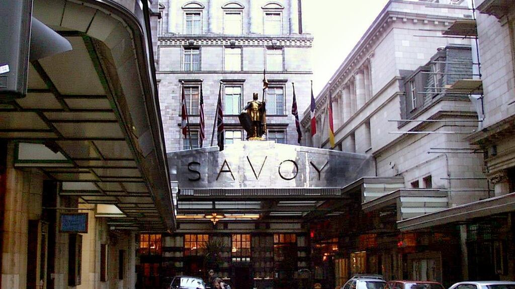 The Savoy Hotel, London: Quinlan Private made a profit of about €60 million in eight months from its sale in 2005