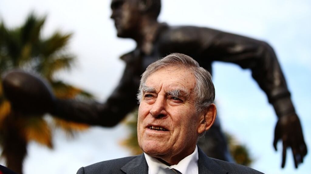 Colin Meads has died aged 81. Photograph: Hannah Peters/Getty