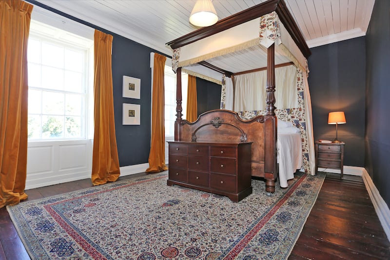 The property has five bedrooms