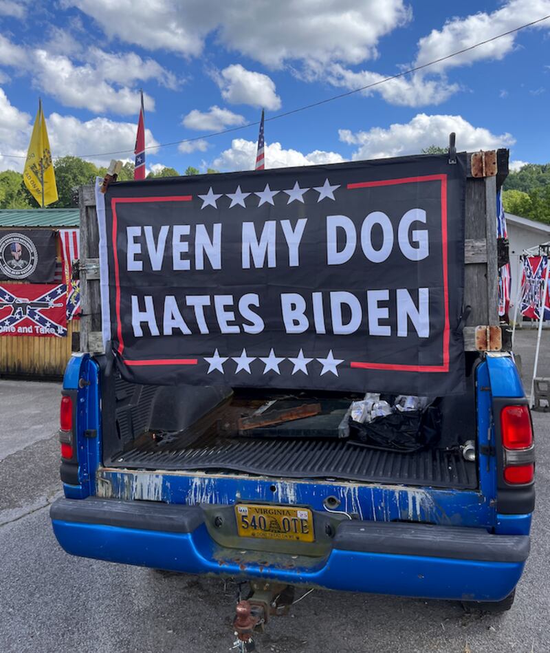 Trump country: In the 2024 election Wise County returned Donald Trump with an 81 per cent vote, neighbouring Lee County with 85 per cent