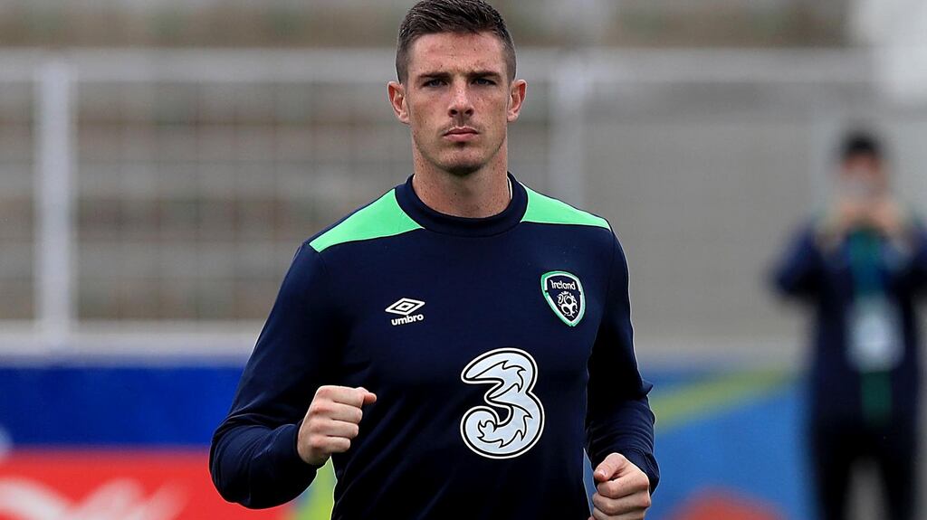 Ciaran Clark: the Republic of Ireland international is leaving Aston Villa to join Newcastle United. Photograph: Donall Farmer/Inpho
