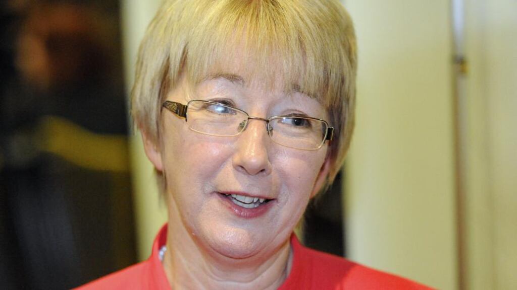 Fianna Fáil’s Mary Hanafin speaks to the media following her her election as a county councillor for Dún Laoghaire-Rathdown in May. Photograph: Dave Meehan/The Irish Times