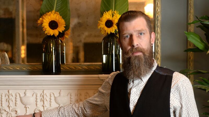 Steve Reddy in his embroidered waistcoat. Photograph: Dara Mac Dónaill / The Irish Times