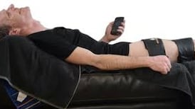 Is it possible to get fit while sitting on your sofa?