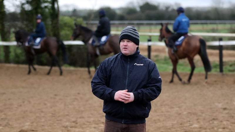 Gordon Elliott: “It’s something you dream about since you’re young, to be champion trainer.” Photograph: Niall Carson/PA