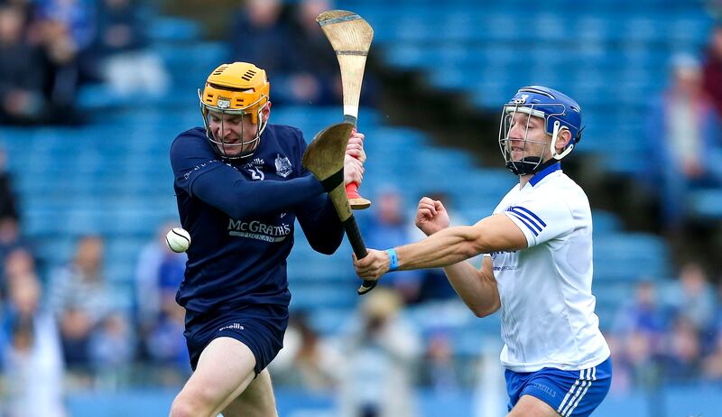 Kildangan’s Andy Loughnane in action against Thurles Sarsfields Paul Maher. Photograph: Ken Sutton/Inpho