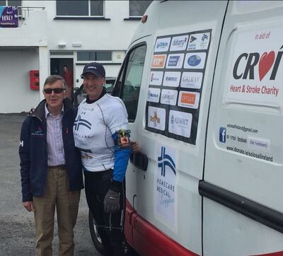 Richard Hayes and his dad Michael.