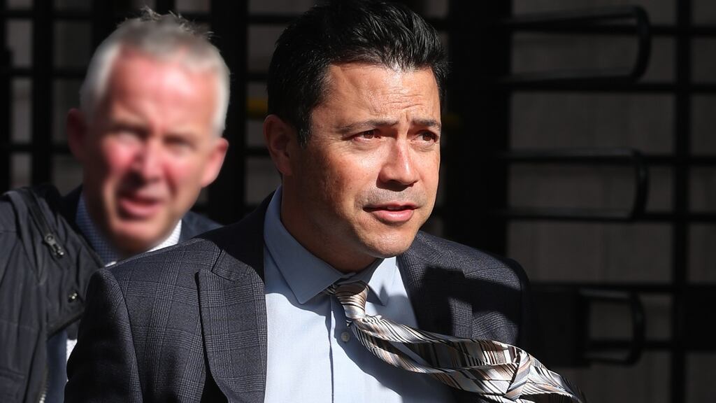 Patrick Chan, an inspector with the Environmental Protection Agency, leaves Dublin District Court on Monday after he gave evidence in a prosecution against Irish Water for pollution in a river in Co Cork. Photograph: Collins Courts